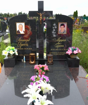 Памятник двойной 140